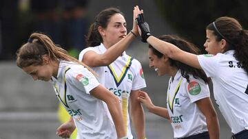 Jugadoras del Club de Campo de hockey hierba.
