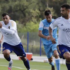 Con goles de Cardona y Villa, Boca venció a Estudiantes (RC)