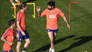 Simeone perfila el once ante el Alavés: con Morata, Costa y Griezmann
