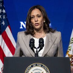 What did Vice President Kamala Harris say about the Supreme Court overturning Roe vs Wade?