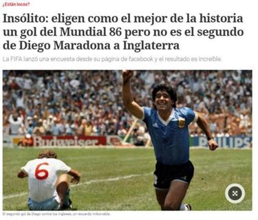 Prensa argentina critica la elección del mejor gol del Mundial