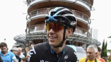 Richie Porte, durante el Tour.