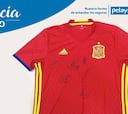 Consigue la camiseta de la Selección española firmada