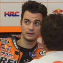 Dani Pedrosa: "Hay que parar lo de las alas por seguridad"