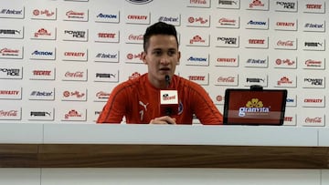 En la Liga MX, Chivas va de fracaso en fracaso. Por eso, un día antes de debutar en el Clausura 2019, el portero rojiblanco establece una meta clara para el actual semestre.