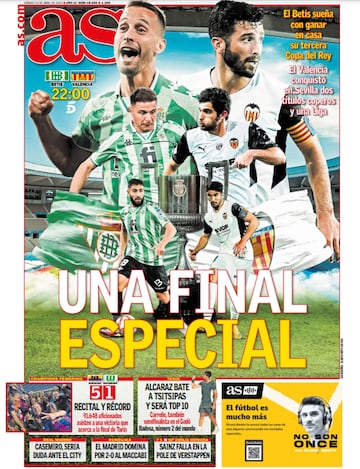 Las portadas de AS de abril