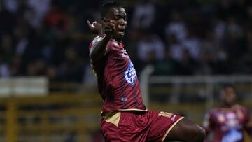 Marco P&eacute;rez, delantero del Tolima