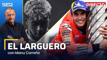 El Larguero, en directo: entrevista con Marc Márquez tras su noveno título mundial de Moto GP
