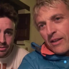 Alonso muestra su lado más personal a Calleja