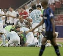 Etoo marca, pero el Inter pierde la Supercopa de Italia ante el Lazio