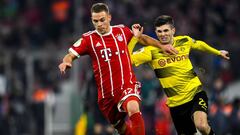 Joshua Kimmich, , el mejor del Bayern en 2017 para Bild