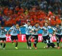 Argentina, éxtasis en los penaltis
