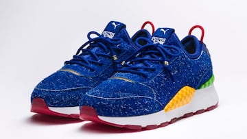 Así lucen las zapatillas deportivas Puma inspiradas en Sonic