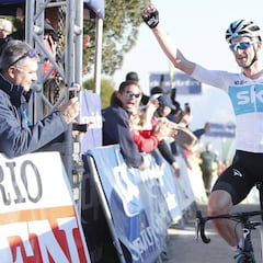 Wout Poels, el más fuerte en Allanadas; Froome cedió 27"
