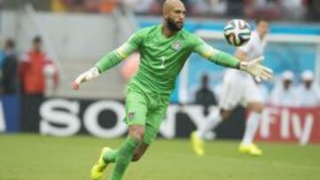 Tim Howard es uno de los m&aacute;ximos referentes de la Selecci&oacute;n de Estados Unidos