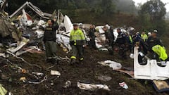 Plane carrying Brazilian team Chapecoense crashes in Colombia: 71 confirmed dead