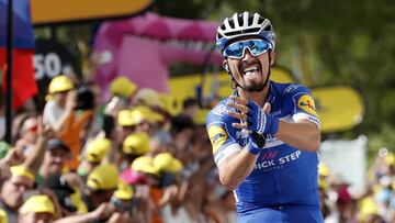 08/07/19 TOUR DE FRANCIA 2019 ETAPA 3 BINCHE - EPERNAY ALAPHILIPPE VENCEDOR DE LA ETAPA