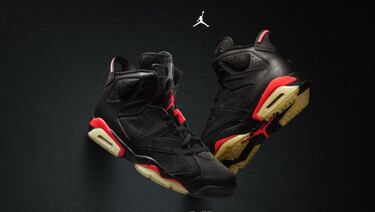 Más que por su diseño, estas zapatillas son famosas porque fueron las primeras que llevaron a Michael Jordan a ganar un anillo. Como zapatilla, llama la atención su lengüeta, forrada en neopreno. Están inspiradas en un deportivo alemán que tenía Jordan.