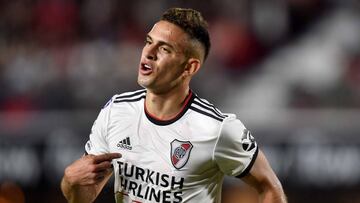 Atlético podría enredar la salida de Borré de River Plate