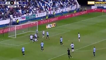 Henríquez aumentó su racha goleadora en Rusia: ¡héroe en la agonía!