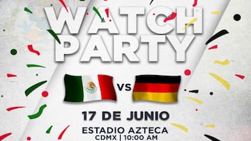 Fiesta en el Azteca y Miami para ver el M¨¦xico-Alemania