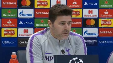 Pochettino: "Espero un Wembley lleno, es la Champions"