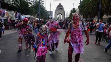 Marcha Zombie CDMX 2025: cierres, alternativas viales y horarios del Metro y Metrobús