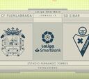 Resumen del Fuenlabrada vs. Eibar de LaLiga SmartBank