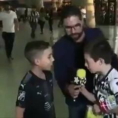 ¡Chamaco grosero! El polémico mensaje de niño de Rayados: "Me chupas los..."
