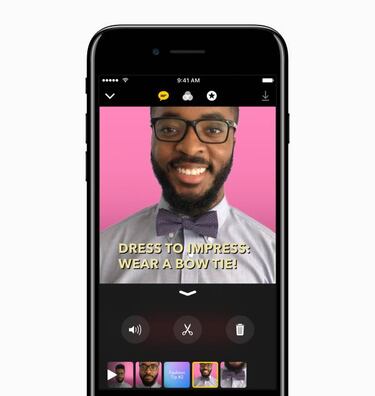 Así es Clips, el Snapchat de Apple
