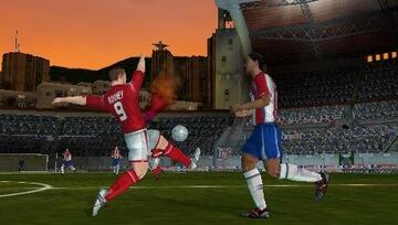 Captura de pantalla - World Tour Soccer 2 (PSP)