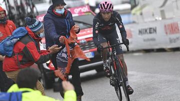 Esta es la clasificación de los ciclistas colombianos luego de la etapa 16 del Giro de Italia 2021 que se corrió entre Sacile y Cortina d'Ampezzo