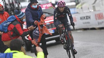 Esta es la clasificaci&oacute;n de los ciclistas colombianos luego de la etapa 16 del Giro de Italia 2021 que se corri&oacute; entre Sacile y Cortina d&#039;Ampezzo