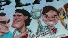 River presentó un nuevo telón en el Día del Hincha