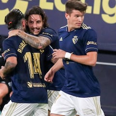 La clase de Adrián y Rubén García dan la victoria a Osasuna