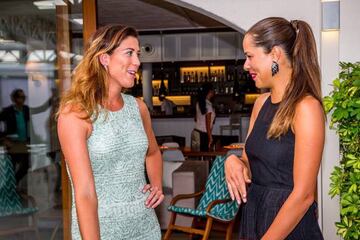 Muguruza y Ana Ivanovic.