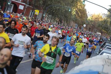 Las mejores imágenes del maratón de Valencia