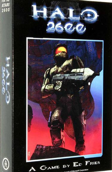 Échate una partida a Halo versión retro Atari 2600
