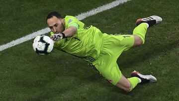 David Ospina solo ha recibido cinco goles en 2019