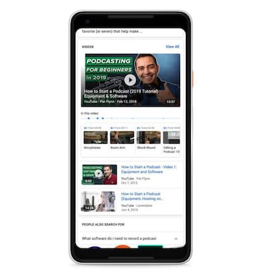 Google te indicará los mejores momentos de un video