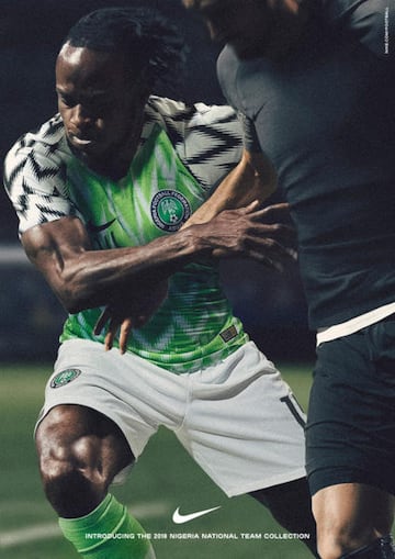 Nigeria shirts, training and leisure kit finally available