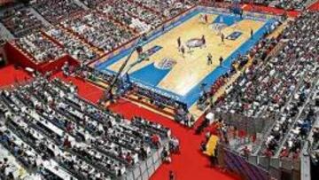 <b>PALACIO DE DEPORTES. </b>Como en el Eurobasket 2007, el Palacio madrileño vibrará con el baloncesto.