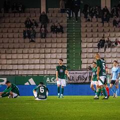 El Racing de Ferrol, doce horas sin marcar