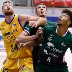 El Unicaja saca la pólvora ante el Gran Canaria