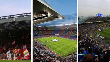 Los 15 estadios de fútbol más populares en Instagram: el Camp Nou, líder