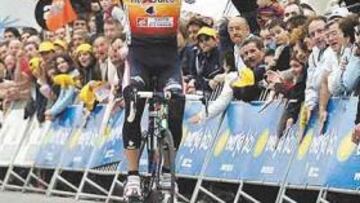 <b>EL GRAN FAVORITO. </b>Alejandro Valverde puede hoy volver a alzar los brazos con el maillot del Illes Balears.