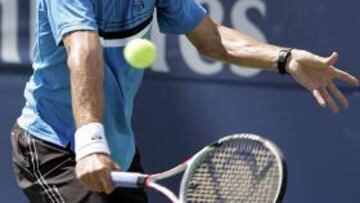 <strong>VICTORIA.</strong> Robredo ya está en segunda ronda del torneo del Masters Series de Canadá.