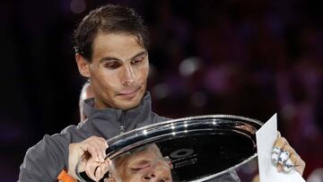 Nadal: "Voy a seguir trabajando y volveré más fuerte"