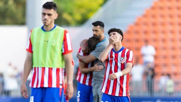 Adi¨®s al sue?o del Atl¨¦tico B de luchar por el ascenso