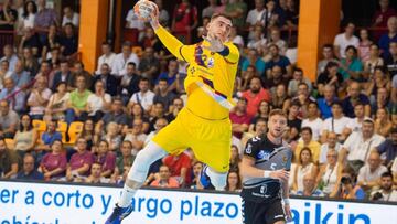 Ludovic Fábregas pilar de la defensa azulgrana.